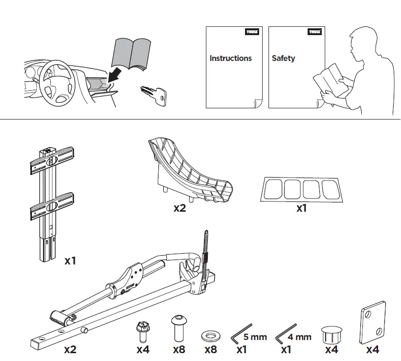 THULE-T2-Pro-X-Add-On-Hitch-Bike-Racks-fig1