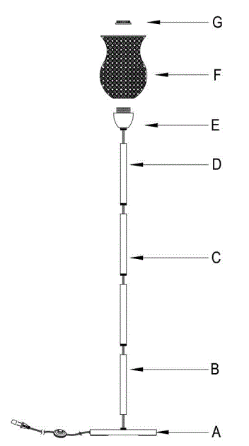 Maxax-F71-Oklahoma-59-Inch-Black-Torchiere-Floor-Lamp-with-Crystal-Shade-FIG-1