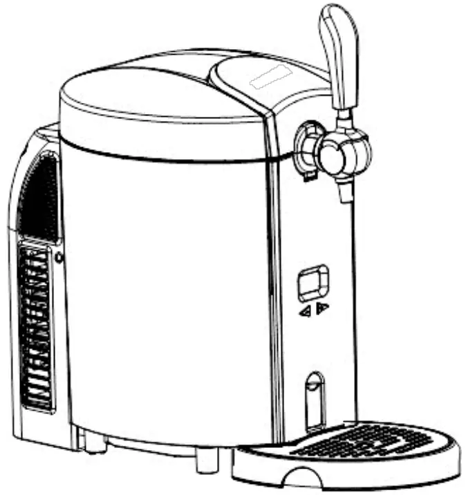 Schneider SCBD25B BEER DISPENSER