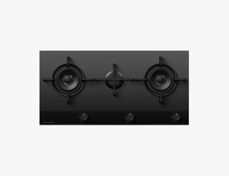 FISHER PAYKEL CG903DNGGB4 90cm Gas on Glass Cooktop