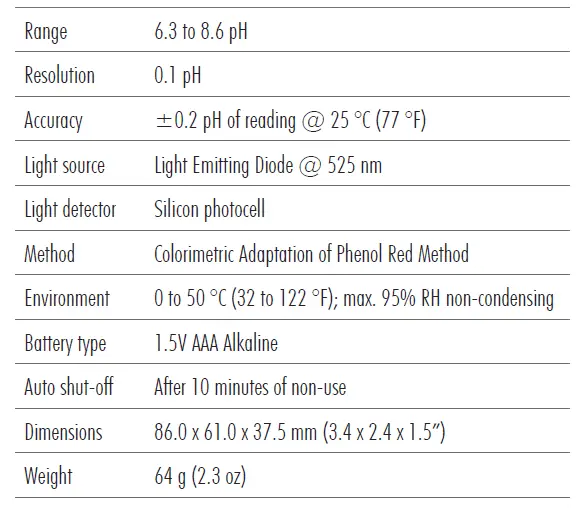 HANNA HI780 Marine pH Colorimeter FIG 4