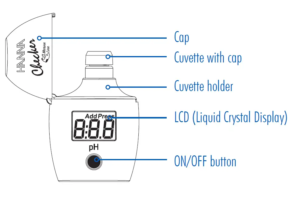 HANNA HI780 Marine pH Colorimeter FIG 5