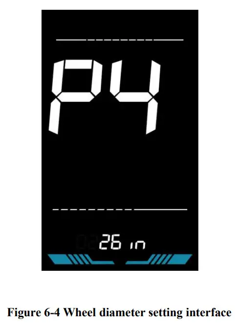 Yolin YL91F V Electric Bike Display - fig 10