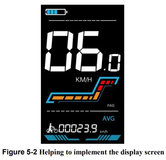 Yolin YL91F V Electric Bike Display - fig 2
