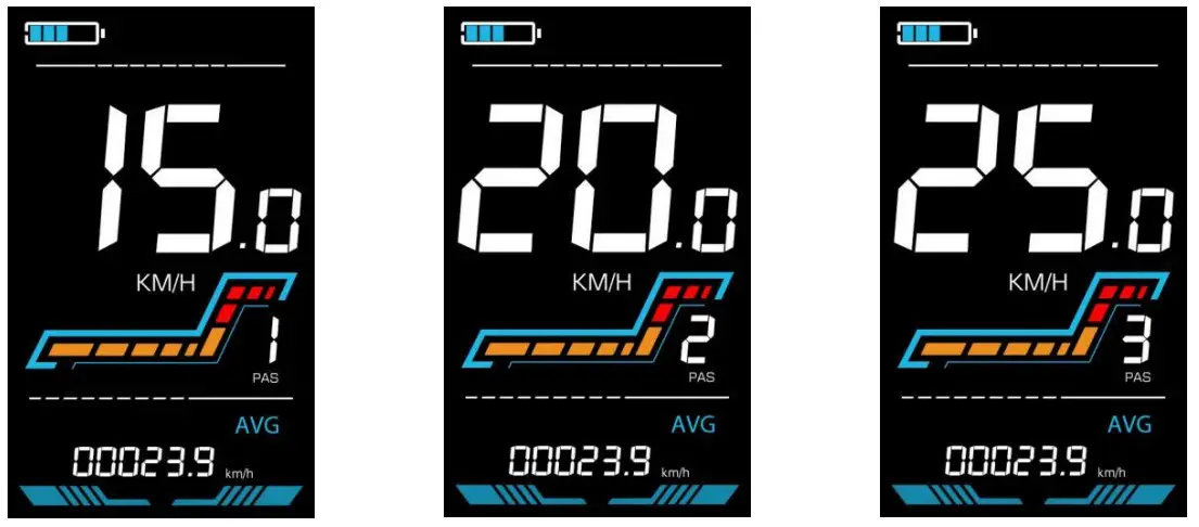 Yolin YL91F V Electric Bike Display - fig 4