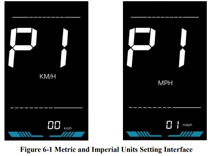 Yolin YL91F V Electric Bike Display - fig 7