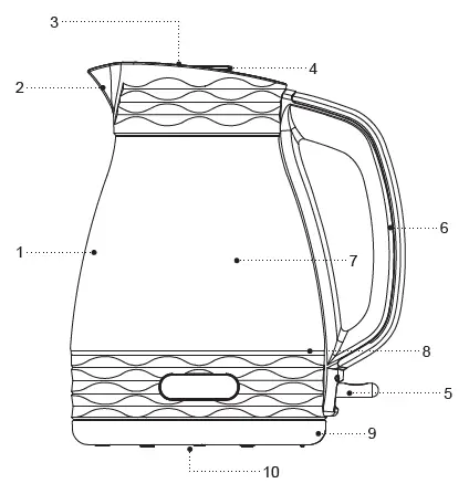 BRAYER-BR1029BK-Electric-Kettle-FIG-1