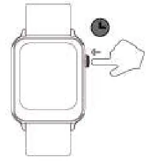 boAt Storm Call Smartwatch - batton