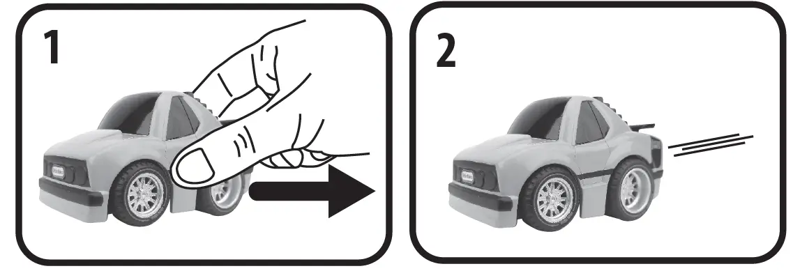 little tikes 659522 Crazy Fast Cars Tuner Car fig 2