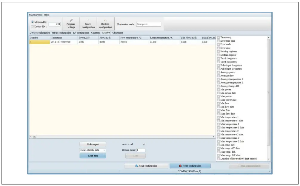 Danfoss SonoMeter40 Heat and Cooling Meter-fig10