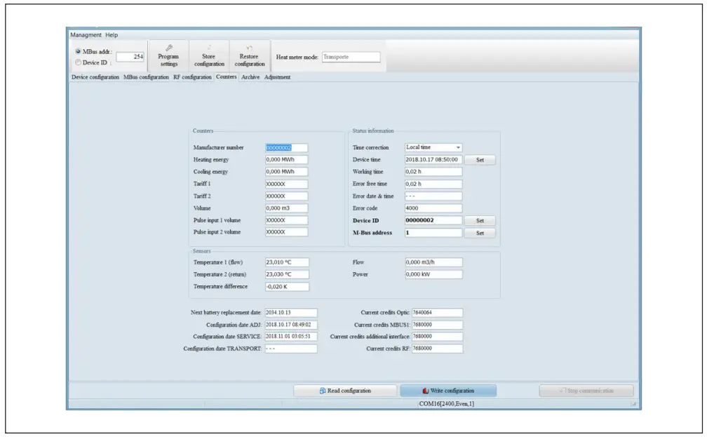 Danfoss SonoMeter40 Heat and Cooling Meter-fig8