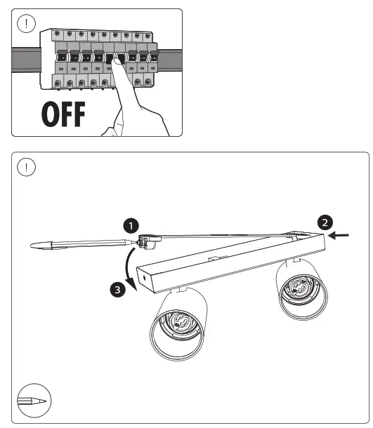 PHILIPS Myliving Kosipo Ceiling Spotlight 4 Heads - 2