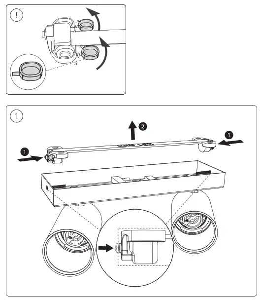 PHILIPS Myliving Kosipo Ceiling Spotlight 4 Heads - 3