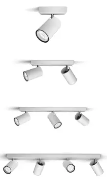 PHILIPS Myliving Kosipo Ceiling Spotlight 4 Heads