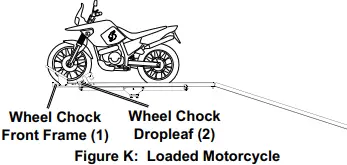 HAUL MASTER 57720 Steel Motorcycle Carrier-12