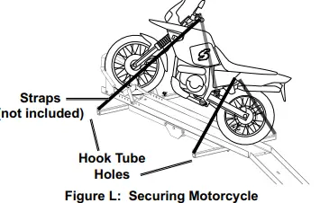 HAUL MASTER 57720 Steel Motorcycle Carrier-13