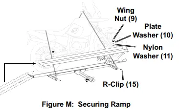 HAUL MASTER 57720 Steel Motorcycle Carrier-14