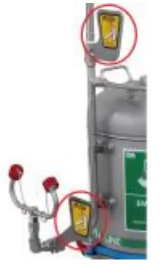 BIGsafety SE 590A 106 Litre Portable Eye Wash and Body Spray parts 3