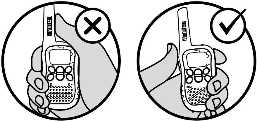Uniden ADV05 Series UHF CB Transceiver 12