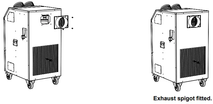 Broughton MCe 6.0-21 PORTABLE AIR CONDITIONER -Set up and operation2