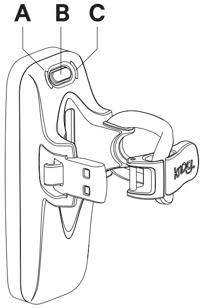 knog Blinder V Traffic COB LED Bicycle Rear Taillight-fig4