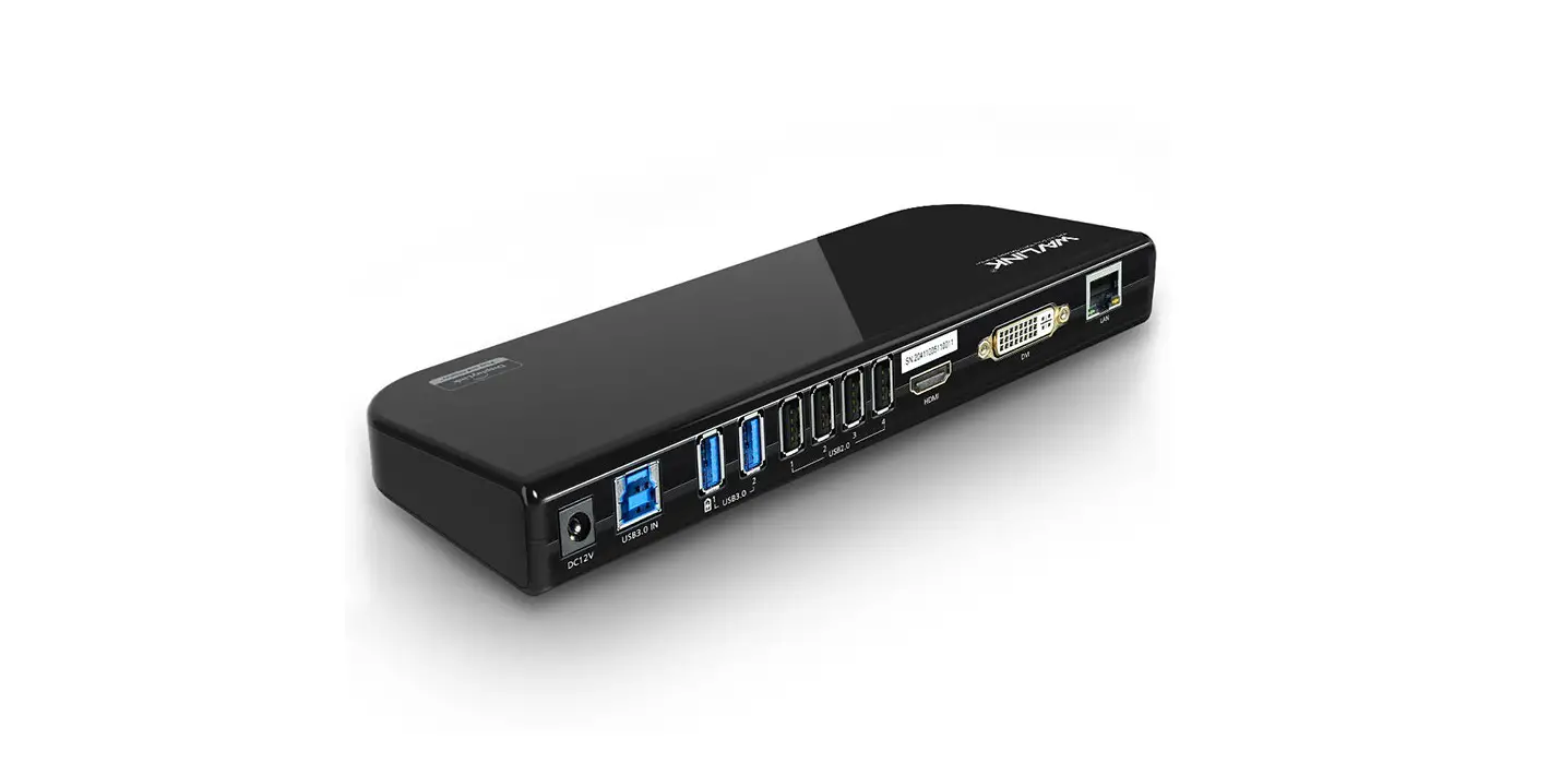 Wavlink 39dk1-bu Usb 3.0 Dual 2k Universal Docking Station User Guide