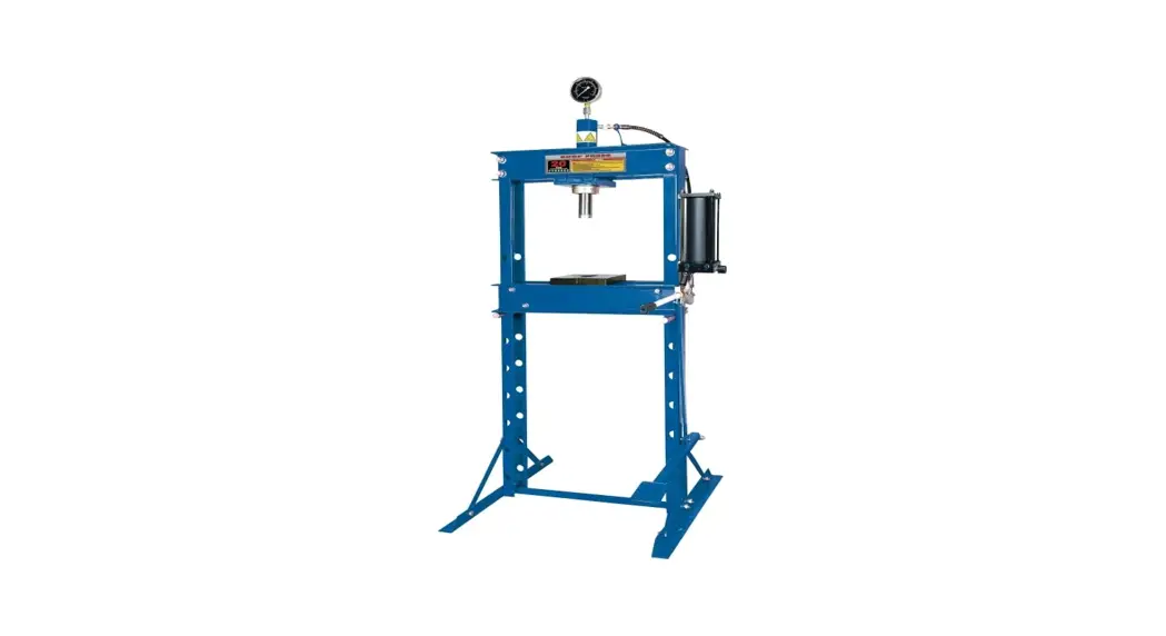 Princess Auto 85138 20 Ton Hydraulic Shop Press User Manual Princess Auto 85138 20 Ton Hydraulic Shop Press User Manual