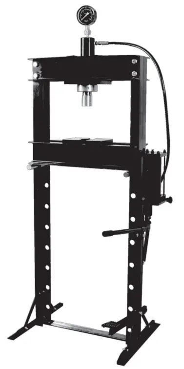 PRINCESS AUTO 85138 20 Ton Hydraulic Shop Press
