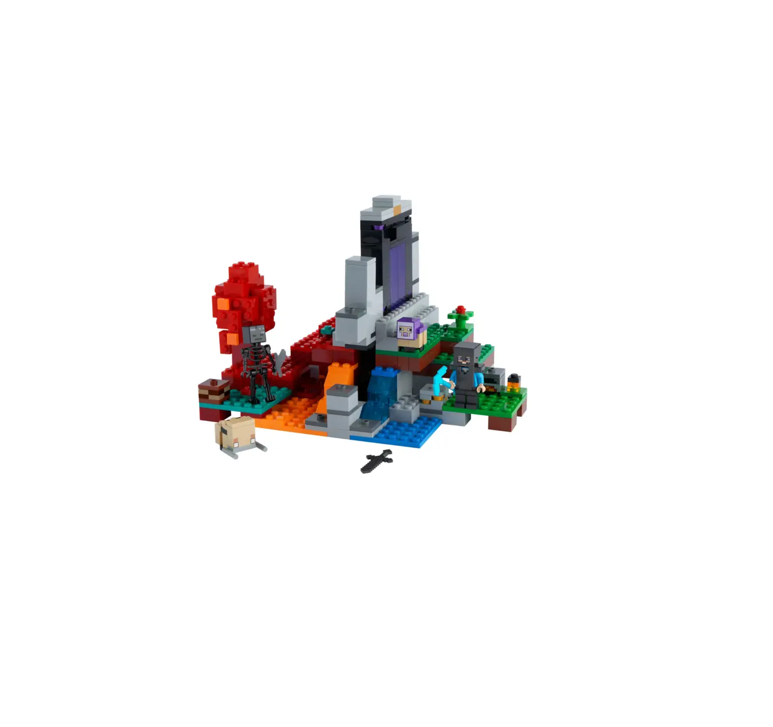 Lego 21172 The Ruined Portal Instruction Manual