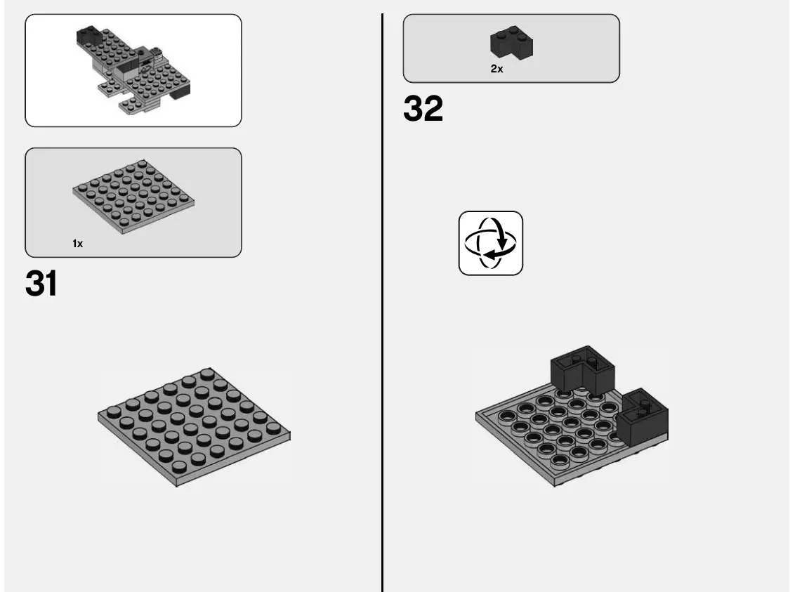 Ruined Portal Assembly Instruction Fig