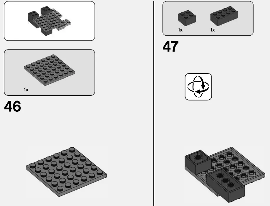 Ruined Portal Assembly Instruction Fig