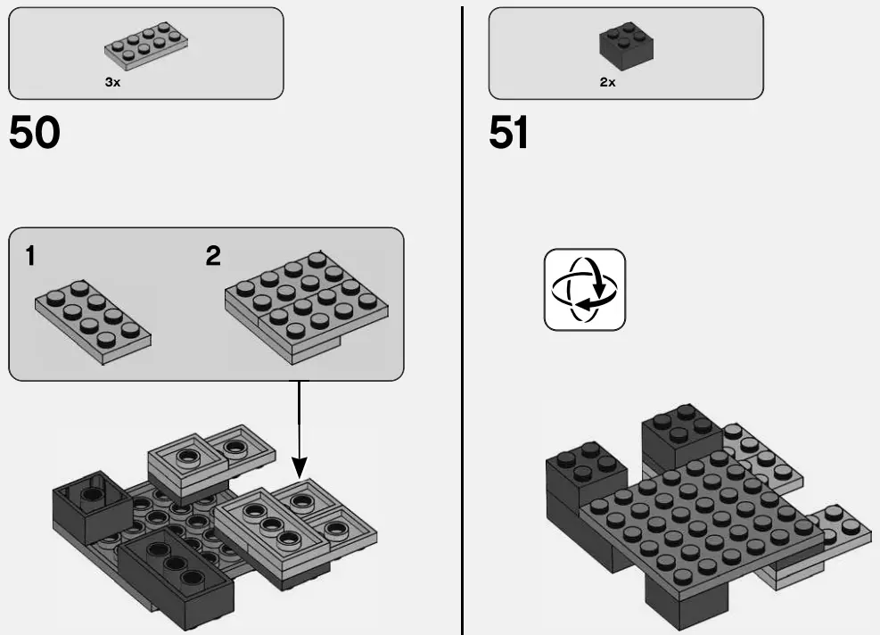 Ruined Portal Assembly Instruction Fig
