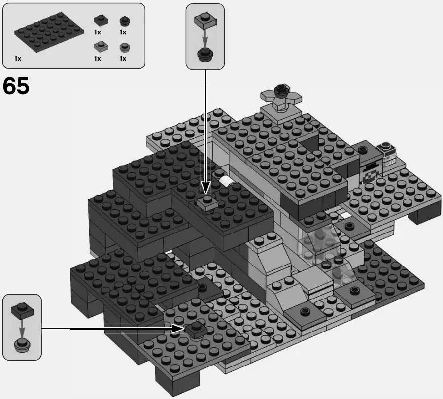 Ruined Portal Assembly Instruction Fig
