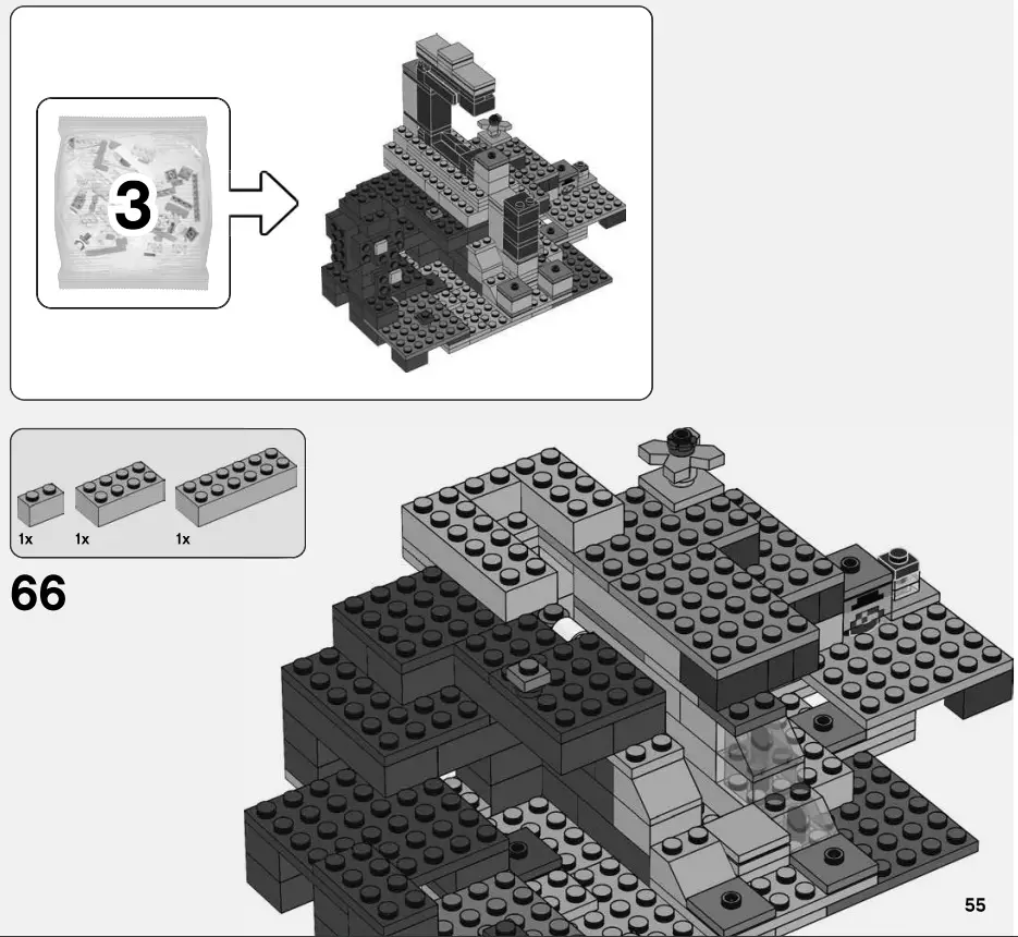 Ruined Portal Assembly Instruction Fig