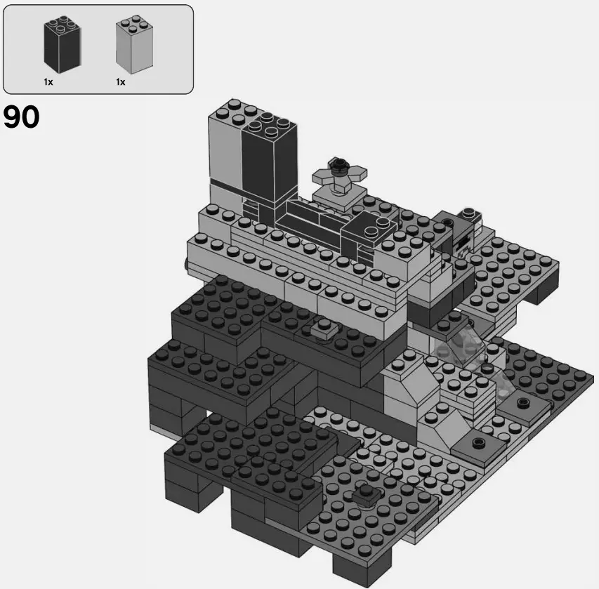Ruined Portal Assembly Instruction Fig