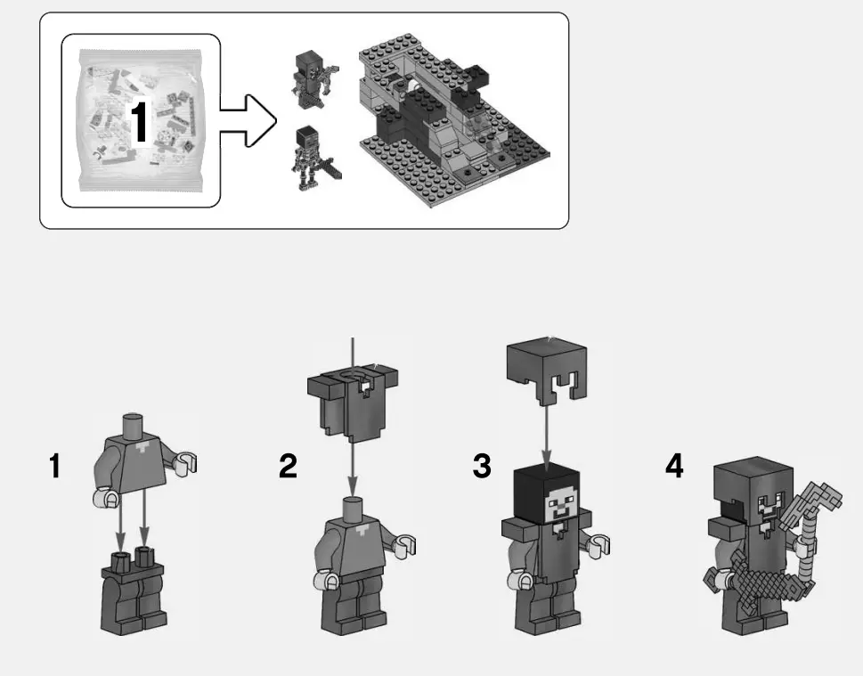 Ruined Portal Assembly Instruction Fig