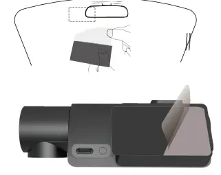 WOLFBOX i07 Dash Channel Camera 3