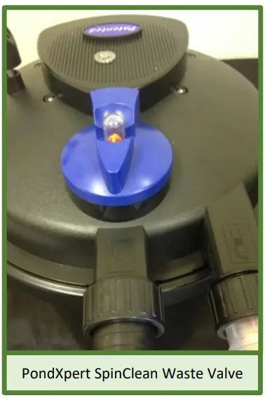PondXpert SpinClean Set Up