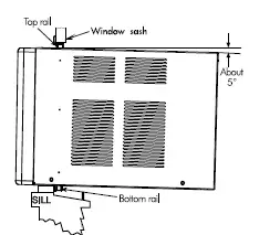 GE AHEK10AC Window Air Conditioner 9