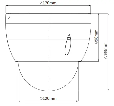 dahua DH-SD42212T-HN 2MP 12x Starlight PTZ Network Camera - 7