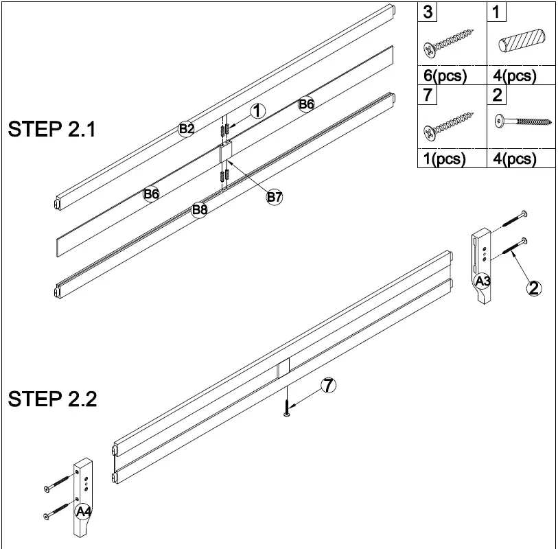 Polibi-WF283526-76.37-Inch-W-Gray-Modern-King-Size-Solid-Wood-Platform-Bed-fig-6
