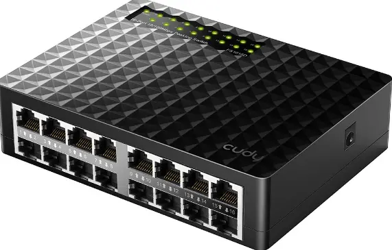 cudy FS1016D 6-Port 10-100Mbps Desktop Switch-FIG1
