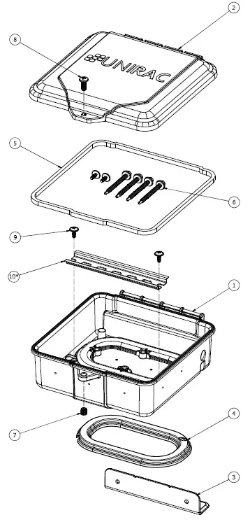 UNIRAC-SOLOBOX-Junction-Box-FIG 10
