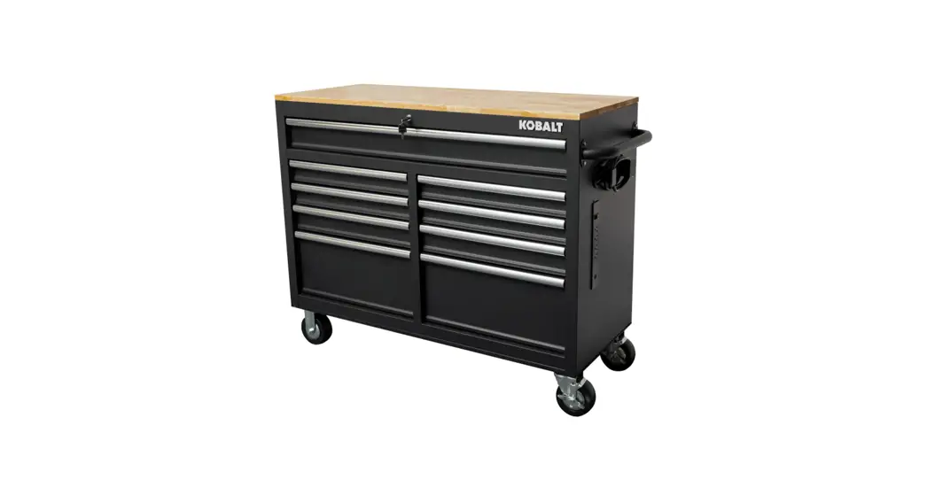 Kobalt H 9-drawer Black Wood Work Bench Instruction Manual