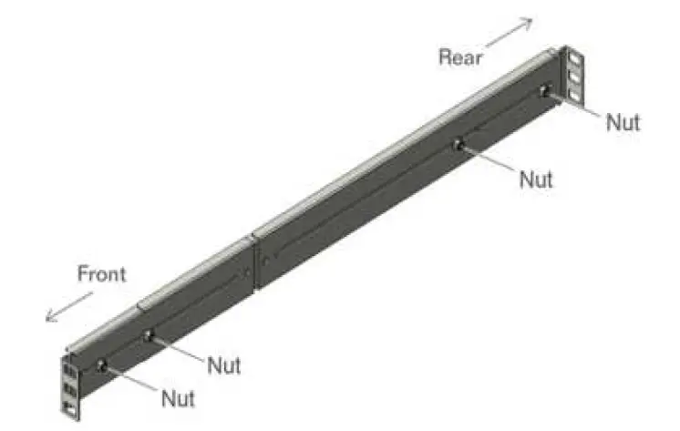 SILVERSTONE-RMS07-Series-High-Quality-Ball-Bearing-Sliding-Rail-Kit-Instruction-fig-3