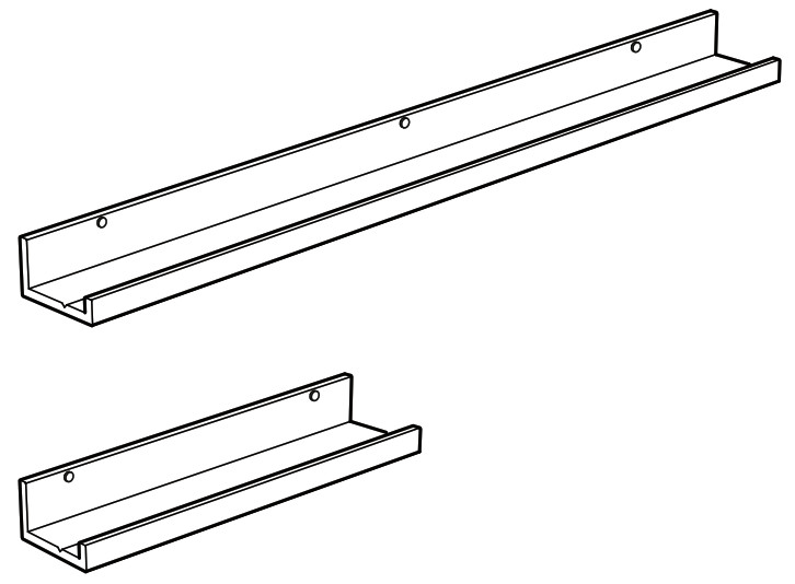 IKEA B07K4DL6CN MOSSLANDA Picture Ledge - Cover