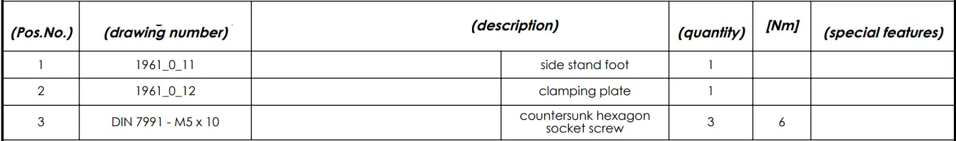 IBEX 1961 0 60-1 Side Stand Foot Kit-fig7