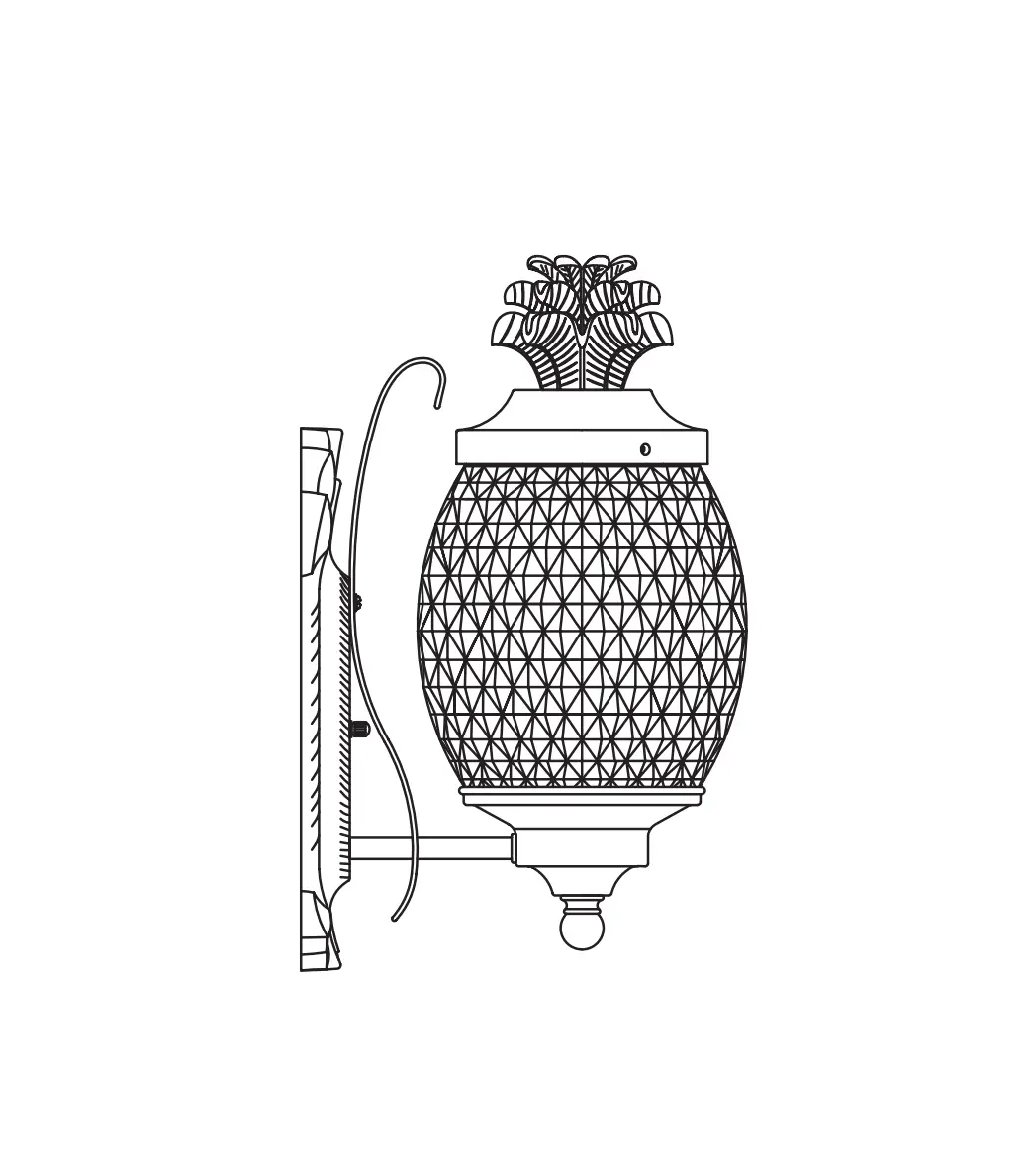 Harbor Breeze Ija1611a Brushed Bronze Outdoor Wall Light Instruction Manual