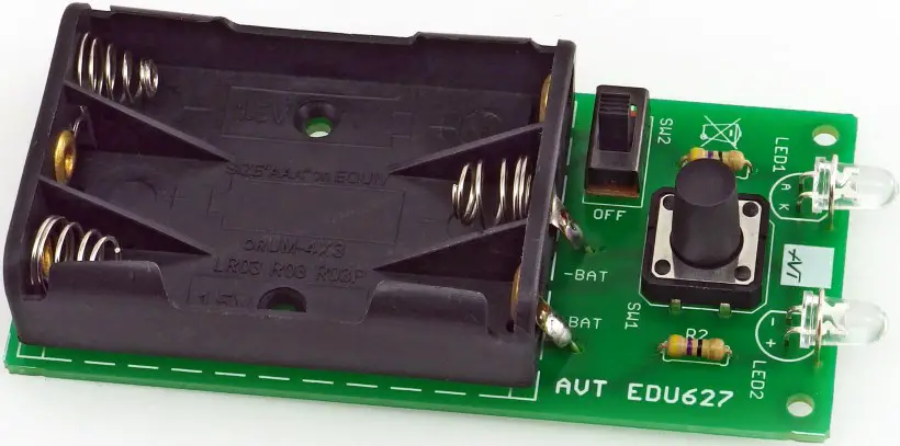 AVT EDU627 Handy LED Flashlight Educational Soldering Kit