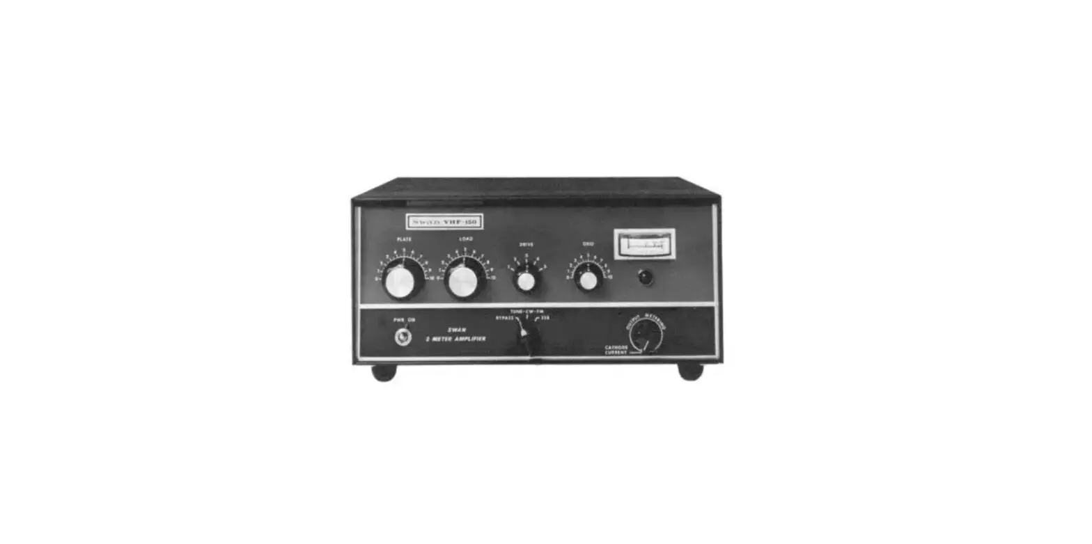 Swan Vhf-150 Radio 2 Meter User Manual Swan Vhf-150 Radio 2 Meter User Manual